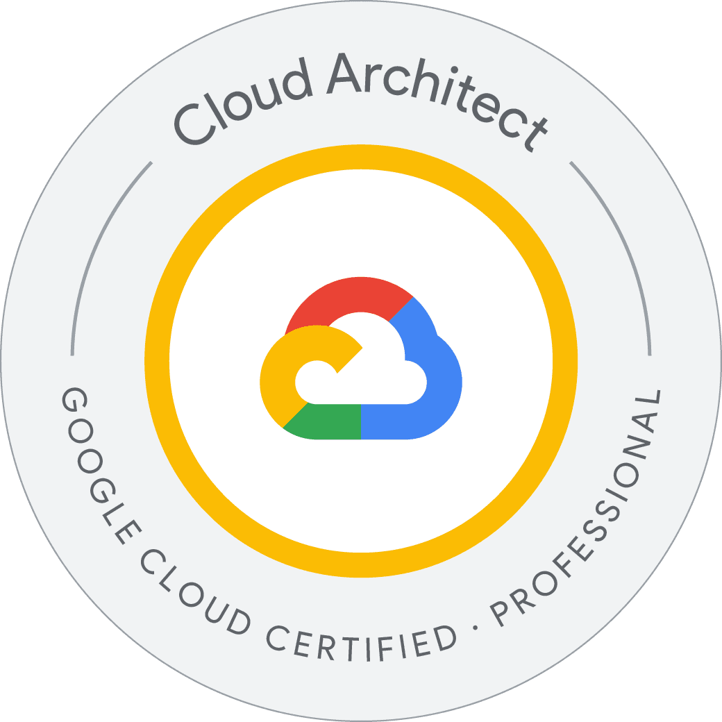 Google Cloud Certified Professional Cloud Architect
